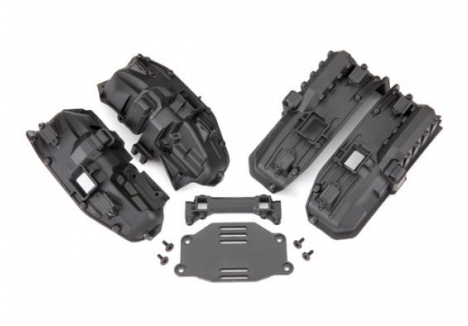 Traxxas RC Car Narrow Inner Fenders Front Rear Clipless Body TRX8080X