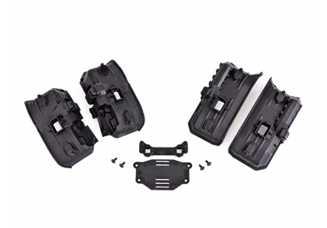 Traxxas RC Car Wide Inner Fenders Front Rear Rock Light Covers TRX8072X