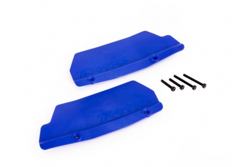 Traxxas Rear Mud Guards Left and Right Blue RC Sledge Accessory TRX9519X