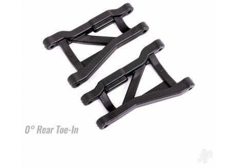 Traxxas Rear Suspension Arms Heavy Duty 0 Degree Toe Black TRX9430