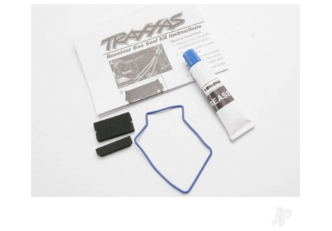 Traxxas Receiver Box Seal Kit O-Ring Foam Seal Silicone Grease TRX3925