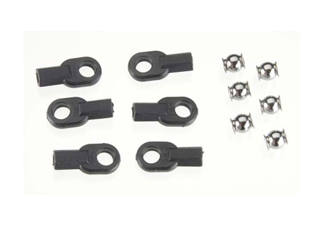 Traxxas Rod Ends Long 6 Pieces Hollow Ball Connectors TRX2742