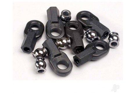Traxxas Rod Ends Long with Hollow Ball Connectors 6 Pack TRX2742