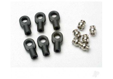 Traxxas Rod Ends Small Hollow Balls Revo Steering Linkage Spares TRX5349