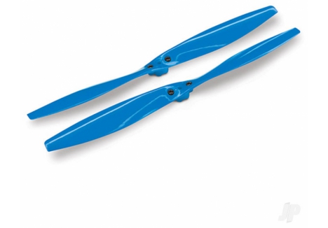 Traxxas Rotor Blade Set Blue 2 Pieces with Mounting Screws TRX7929