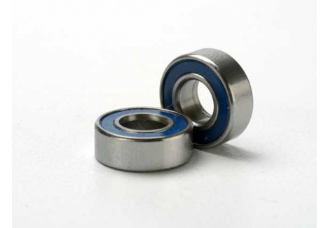 Traxxas Rubber Sealed Ball Bearings 5x11x4mm Blue 2pcs TRX5116