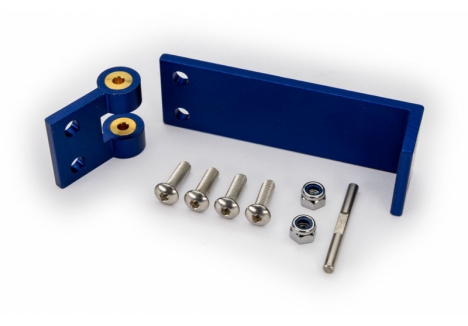 Traxxas Rudder mount/ rudder pivot/ 4x14mm BCS (stainless) (4)/ NL 4.0 (2) TRX5742X