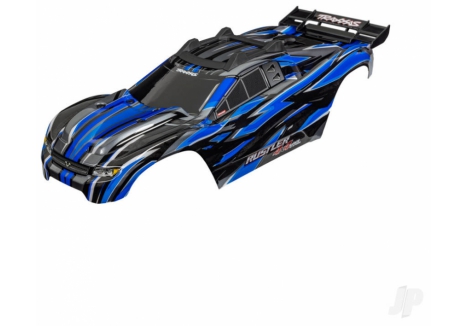 Traxxas Rustler 4X4 VXL 1/10 RC Body Shell Blue TRX6785-BLUE