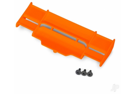 Traxxas Rustler 4X4 Wing Orange with 3x8 FCS Fasteners 1/10 TRX6721T