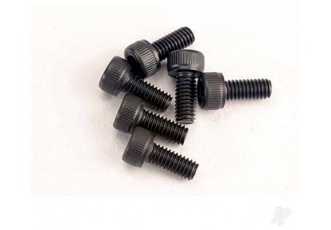 Traxxas Screws 2.5x6mm Cap Head Machine Hex Drive 6pcs TRX3215