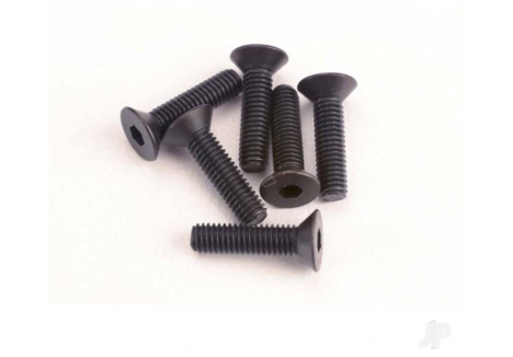 Traxxas Screws, 3x12mm countersunk machine (6 pcs) (hex drive) TRX2552