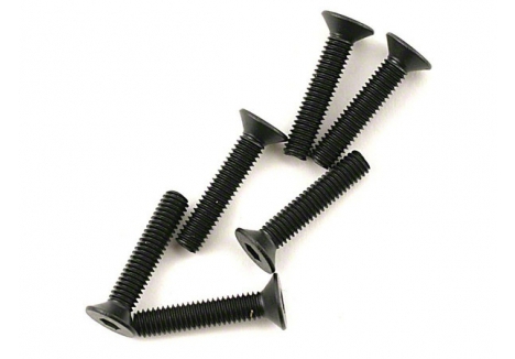 Traxxas Screws, 3x15mm countersunk machine (6 pcs) (hex drive) TRX2553