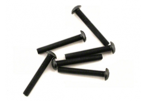 Traxxas Screws, 3x20mm button-head machine (hex drive) (6 pcs) TRX2580