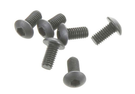 Traxxas Screws, 3x6mm button-head machine (hex drive) (6 pcs) TRX2575