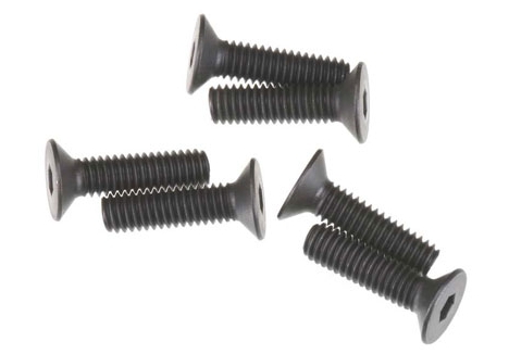Traxxas Screws, 4x15mm countersunk machine (hex drive) (6 pcs) TRX2546