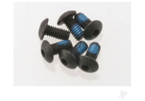 Traxxas Screws Button Head Machine M2.5x5mm Hex Drive Black TRX3347