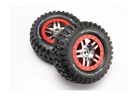 Traxxas SCT Split-Spoke Wheels BFGoodrich Mud-Terrain Tyres Assembled TRX6873A
