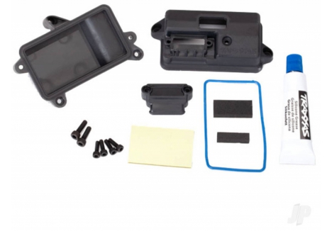 Traxxas Sealed Receiver Box with Foam Pad and Cap Screws TRX6724