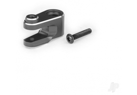 Traxxas Servo horn, steering, 6061-T6 aluminium (Grey-anodised) / 3x15mm BCS (with threadlock) (1pc) TRX10247-GRAY
