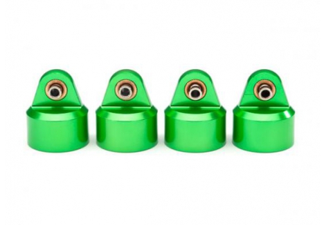 Traxxas Shock Caps Aluminium Green Anodised GT-Maxx 4pcs TRX8964G