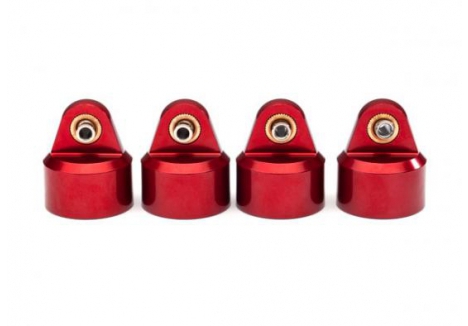 Traxxas Shock Caps Aluminium Red Anodised GT-Maxx 4pcs TRX8964R