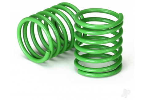 Traxxas Shock Spring 3.7 Rate Green Pair for 1/10 4TEC 3.0 Corvette TRX8362G