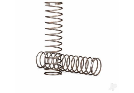 Traxxas Shock Springs GTS 0.30 Rate Natural Finish White Stripe Pair TRX8043