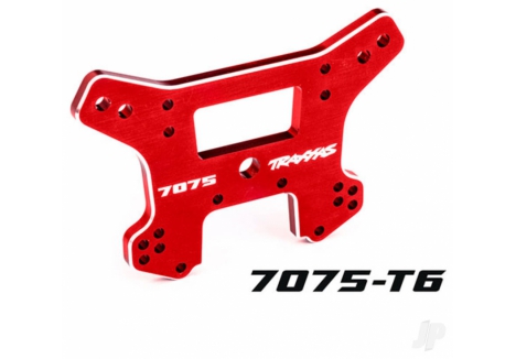 Traxxas Shock Tower Front Sledge Red-Anodised Aluminium TRX9639R