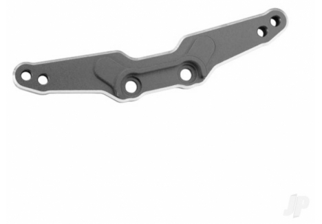 Traxxas Shock tower, rear, 6061-T6 aluminium (Grey-anodised) / 3x15mm BCS (with threadlock) (2 pcs) TRX10539-GRAY