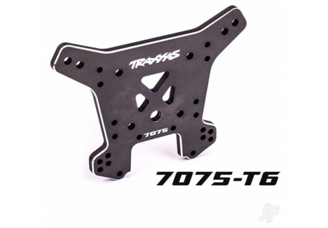 Traxxas Shock Tower Rear 7075-T6 Aluminium Dark Titanium Sledge TRX9638A
