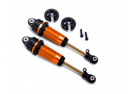 Traxxas Shocks, GTR XX-long Orange-anodised, PTFE-coated bodies with TiN shafts (fully assembled, without springs) (2 pcs) TRX7462-ORNG