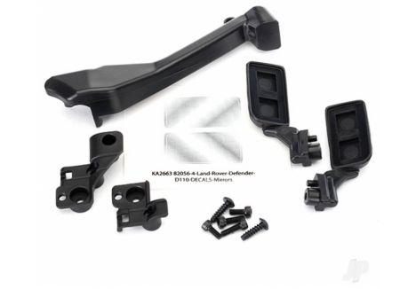 Traxxas Side Mirrors Snorkel Mounting Hardware TRX-4 Defender TRX8020