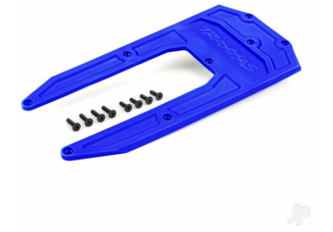 Traxxas Skid Plate Chassis Blue Composite for Sledge RC Monster Truck TRX9623X