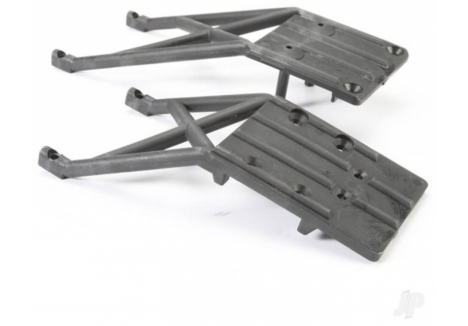 Traxxas Skid Plates Front Rear Black Chassis Protection TRX5837