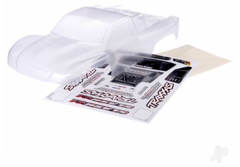 Traxxas Slash 4X4 Heavy Duty RC Body Clear Unpainted TRX6965R