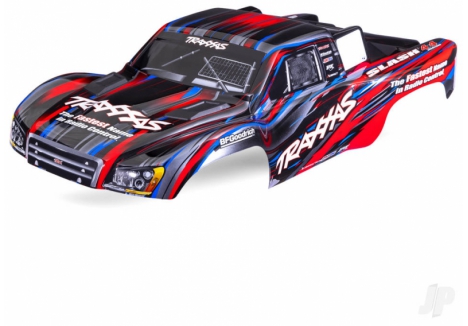 Traxxas Slash 4X4 RC Body Shell 1/10 Red ProGraphix TRX6932-RED
