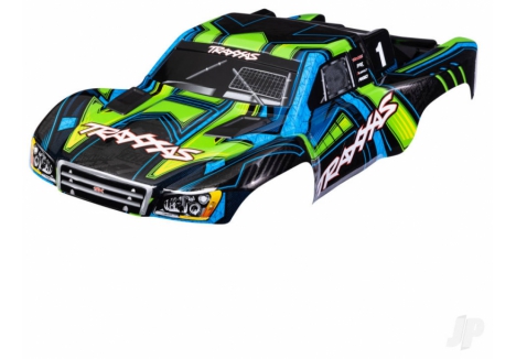 Traxxas Slash 4X4 Replacement Body Shell 1/10 Green Blue TRX6844-GRN