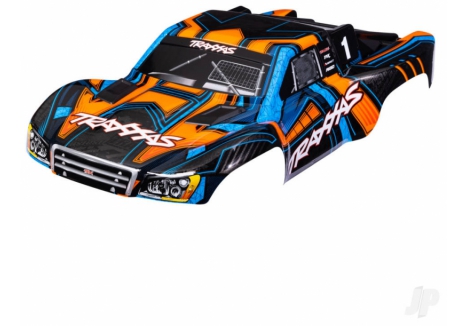 Traxxas Slash 4X4 Replacement Body Shell 1/10 Orange Blue TRX6844-ORNG