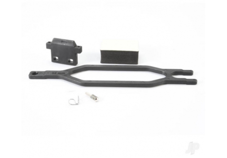 Traxxas Slash Battery Tray Kit Hold Down Retainer Foam Spacer Body Clip TRX5827