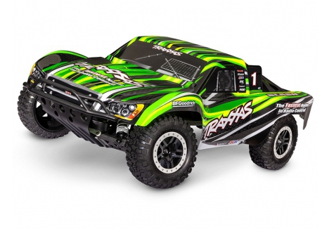 Traxxas Slash HD 1/10 2WD Brushless RC Short Course Truck Green TRX58234-8-GRN