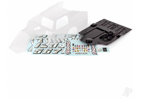Traxxas Slash Modified 1/10 RC Body Clear Polycarbonate Trimmed TRX10411