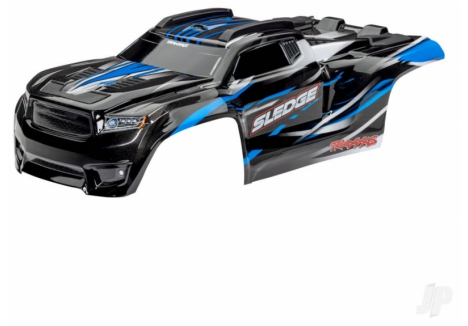 Traxxas Sledge 1/8 RC Monster Truck Body Shell Blue TRX9511A