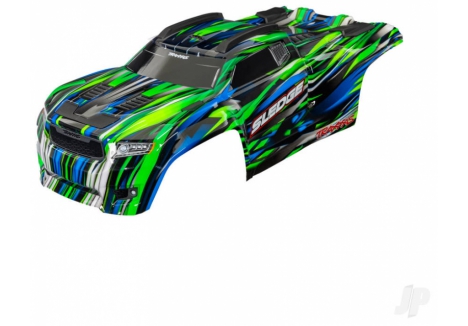 Traxxas Sledge 1/8 RC Monster Truck Body Shell Green TRX9511-GRN