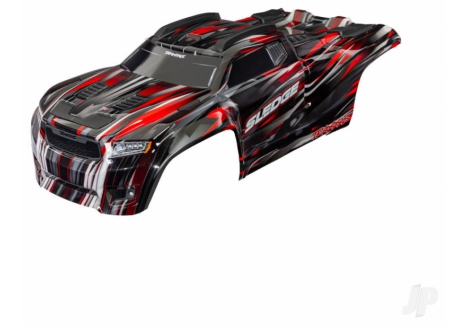 Traxxas Sledge 1/8 RC Monster Truck Body Shell Red TRX9511-RED