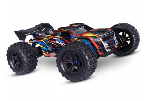 Traxxas Sledge Belted 1/8 4WD Brushless RC Monster Truck Blue 6S TRX95096-4-BLUE