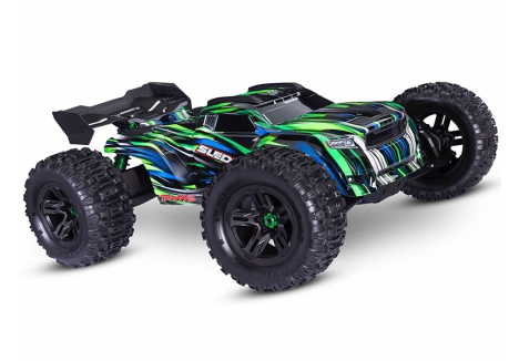 Traxxas Sledge Belted 1/8 4WD Brushless RC Monster Truck Green 6S TRX95096-4-GRN