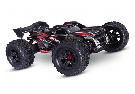 Traxxas Sledge Belted 1/8 4WD Brushless RC Monster Truck Red 6S TRX95096-4-RED