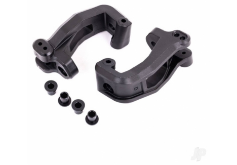 Traxxas Sledge Caster Blocks Left Right with Kingpin Bushings 1:8 RC Monster Truck TRX9532
