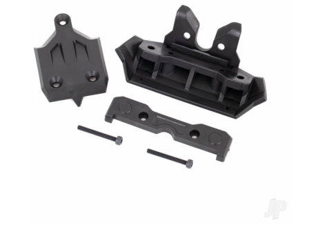 Traxxas Sledge Front Bumper Skid Plate Tie Bar Mount Assembly TRX9535