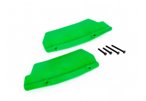 Traxxas Sledge Rear Mud Guards Green Left and Right TRX9519G